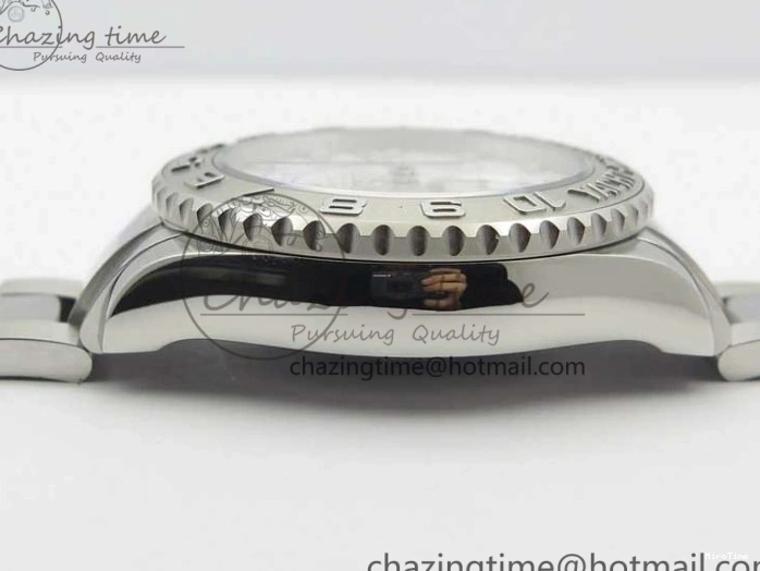 MiroTime 0126 Lightweight YachtMaster II 116689 SS JF 1:1 Best Edition White Dial Ceramic Bezel on SS Bracelet A7750 V 3184